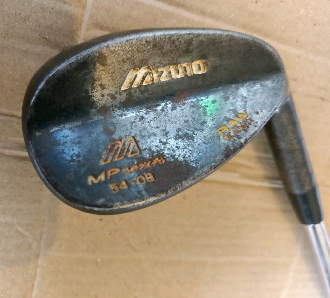 Mizuno mp series raw black ox 54-09 